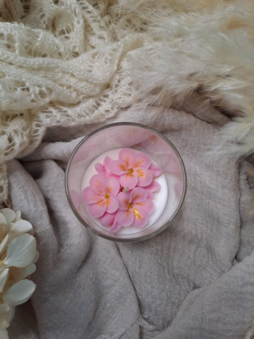 Petite bougie - Caresse fruitée (Orange, passion, framboise)