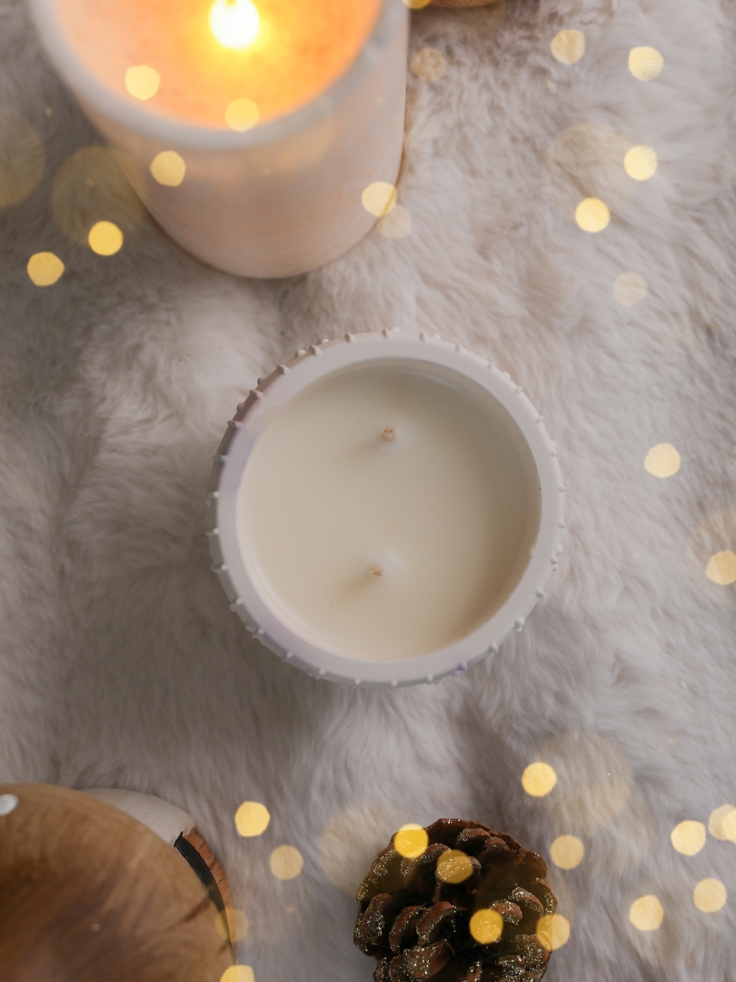 Bougie boule de Noël 2