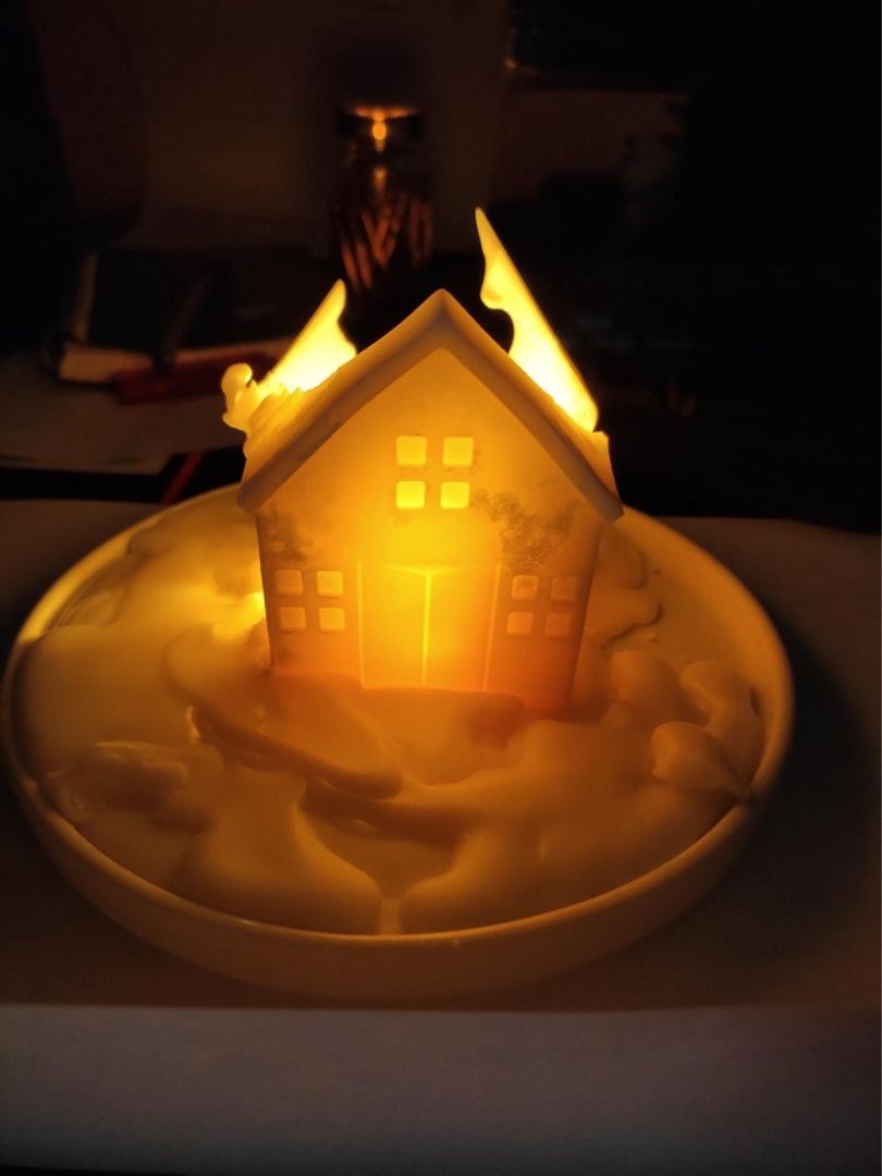 Bougie maisonette