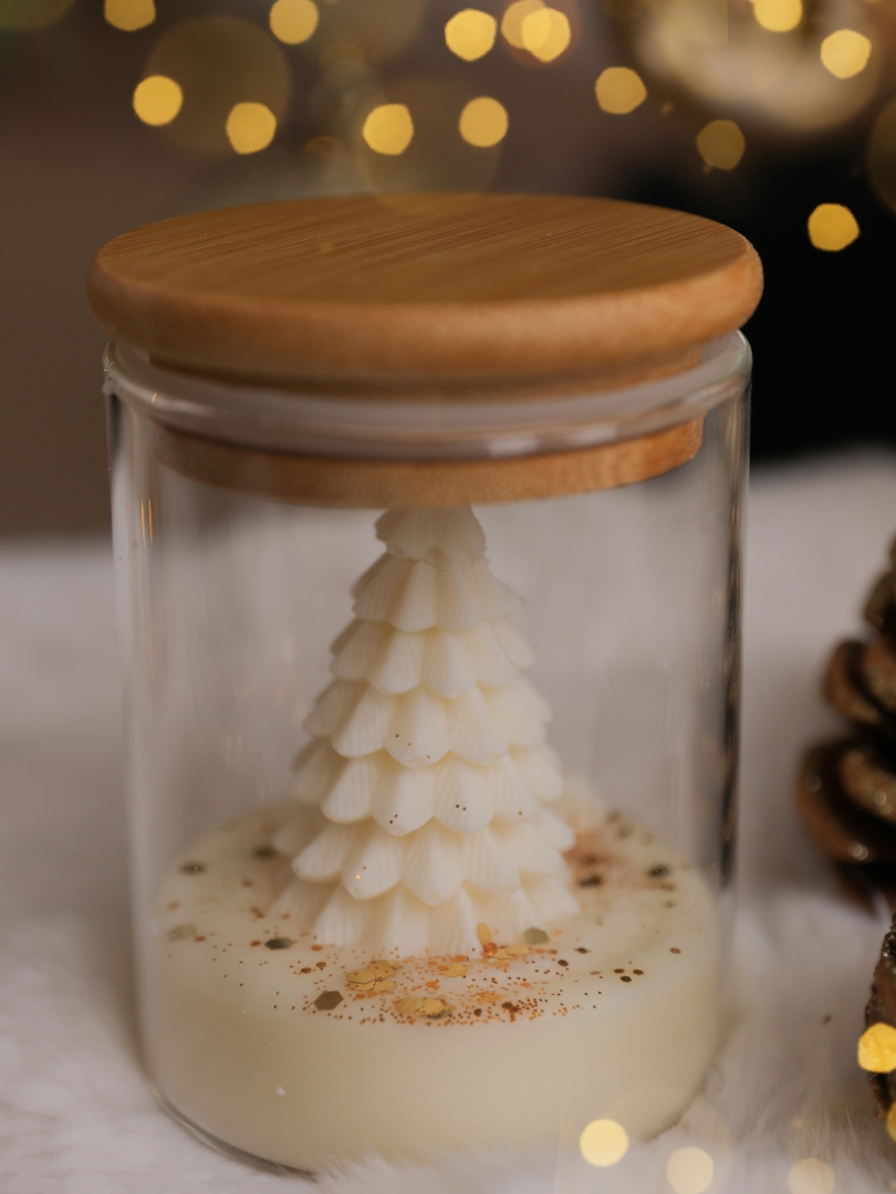 Mini bougies mon sapin de Noël