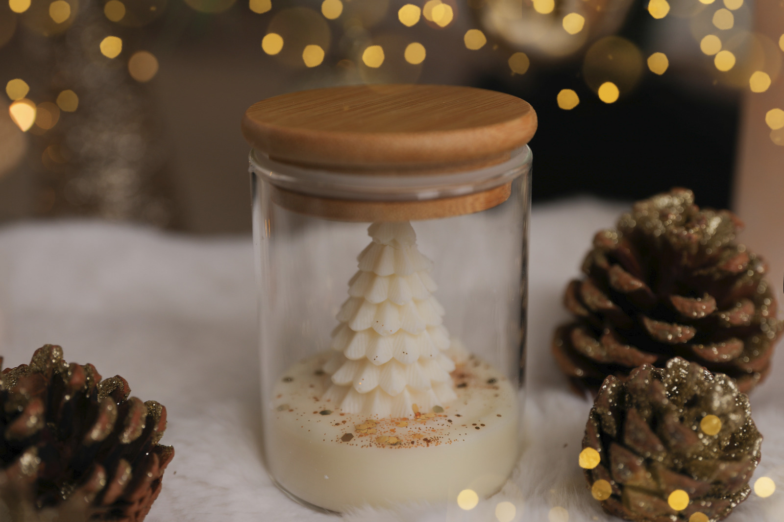 Mini bougies Noël- Souffle polaire