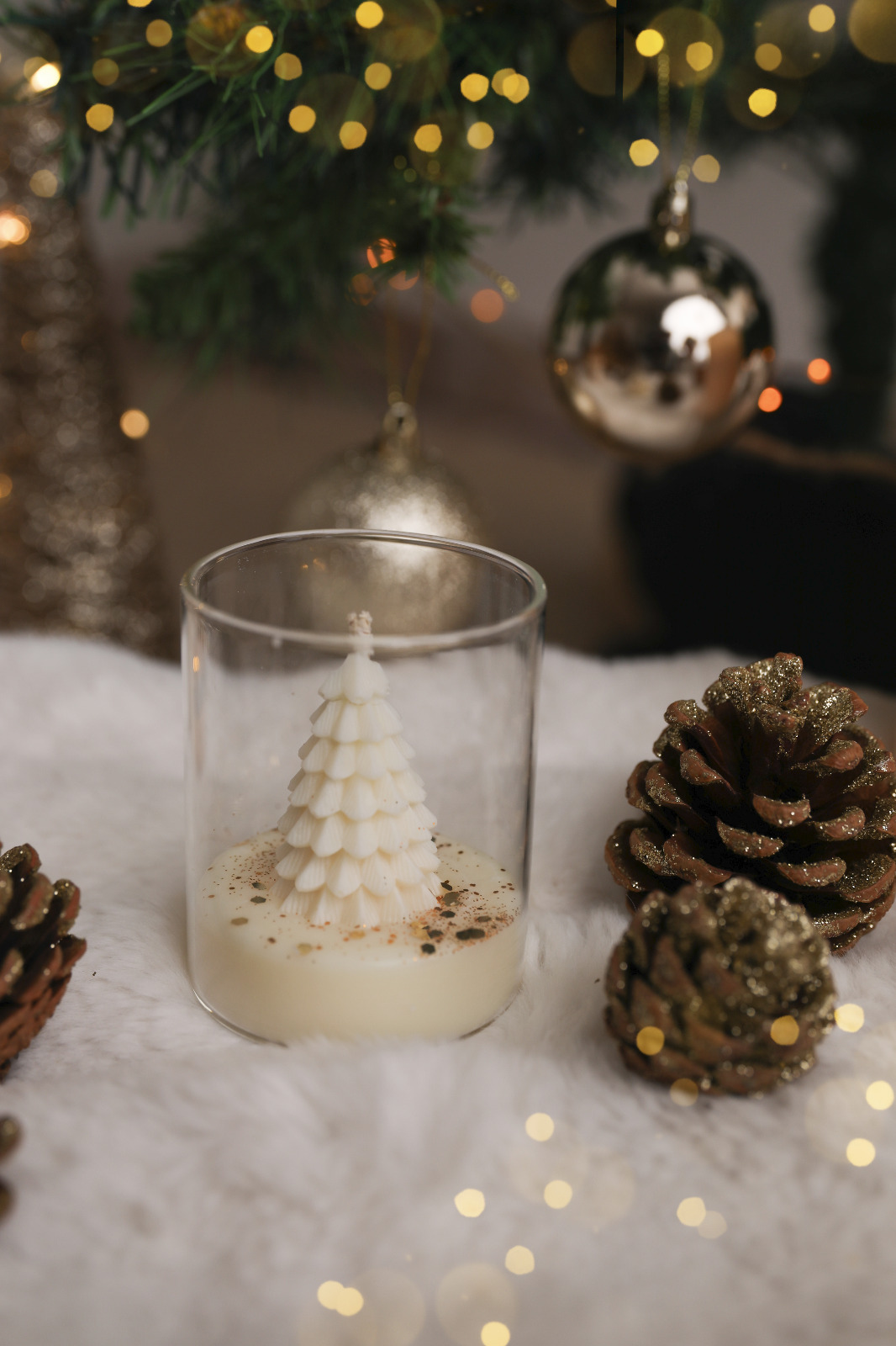 Mini bougies Noël- Souffle polaire